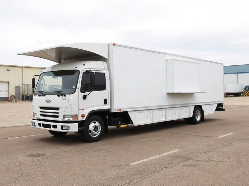 Large Food Truck — 8m × 4m catering unit for rent